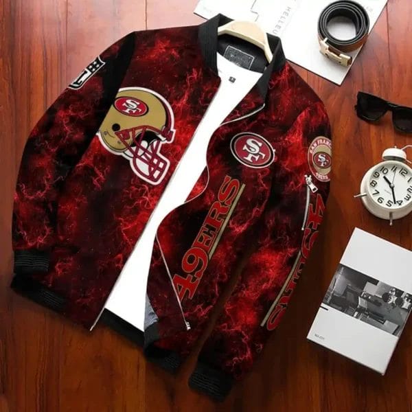 san francisco 49ers bomber jacket 517 m9t7g