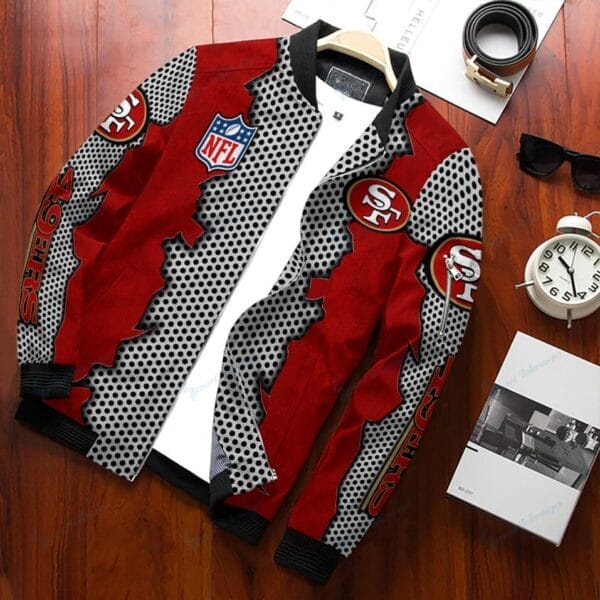 san francisco 49ers personalized bomber jacket bg484 e45dr