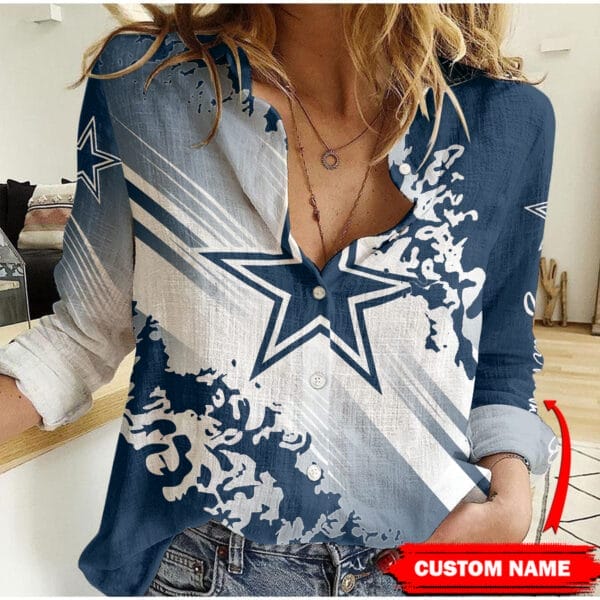 dallas cowboys personalized woman shirt bg191 pvpiv