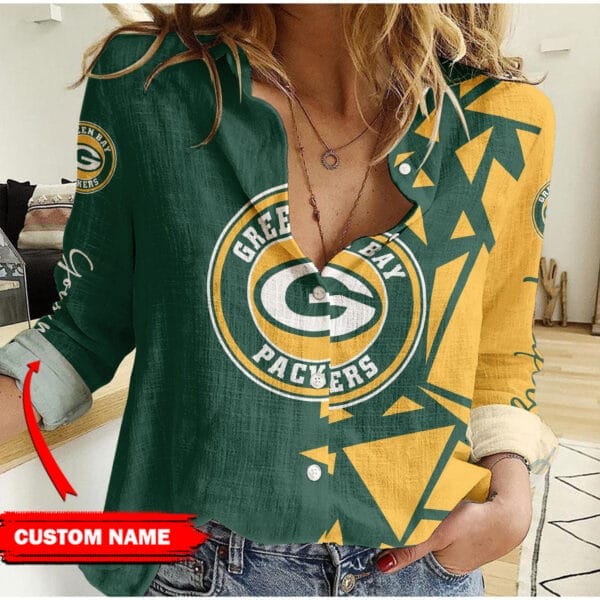 green bay packers personalized woman shirt bg193 mon0b