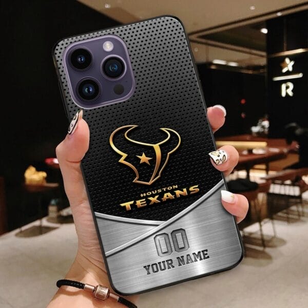 houston texans phone case custom your name and number sport phone accessory sport gifts ehbpj 1