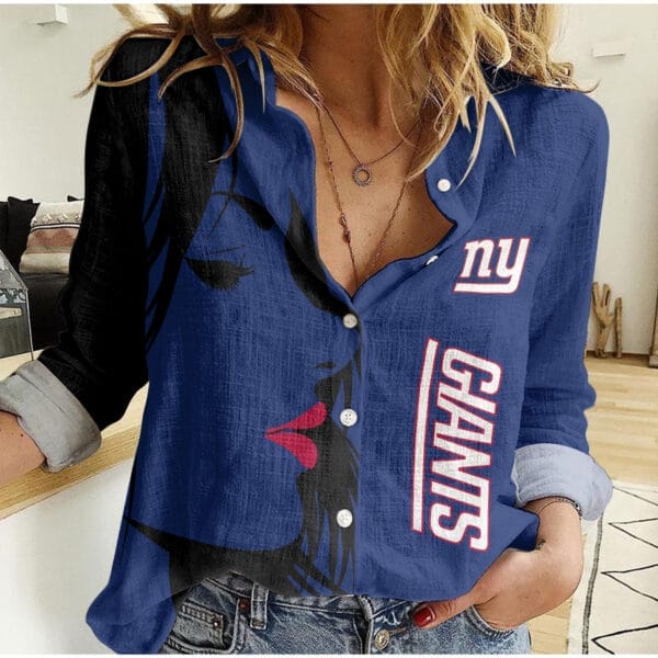 new york giants woman shirt bg74 w5ijk