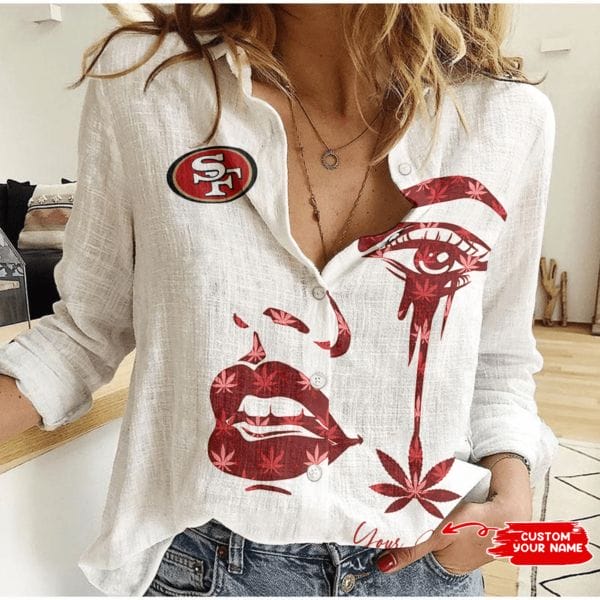 san francisco 49ers personalized woman shirt bg140 f6wgi