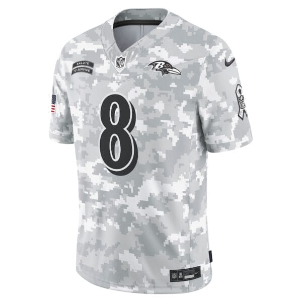 mens nike lamar jackson arctic camo baltimore ravens 2024 salute to service limited jersey ss5 p 201172008pv 2u s0onon7nmkfv3uldek6zv