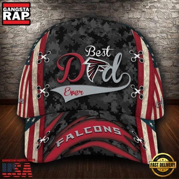 Atlanta Falcons Best Dad Classic Cap AMCCAP000054