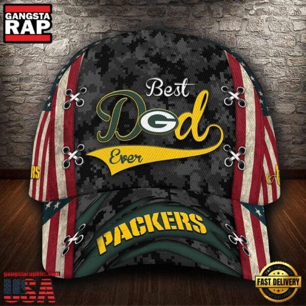Green Bay Packers Best Dad Ever Classic Cap AMCCAP000063
