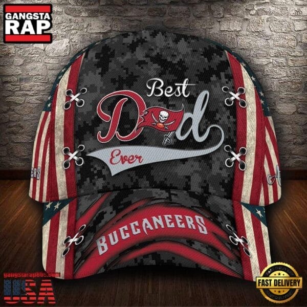 Tampa Bay Buccaneers Best Dad Ever Classic Cap AMCCAP000079