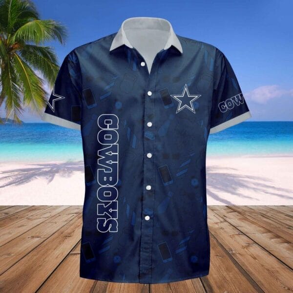 Dallas Cowboys Personalized Button Shirt Father's Day New AMCBTS000012 - Image 2