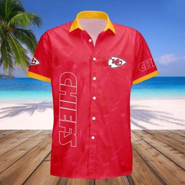 Kansas City Chiefs Personalized Button Shirt Father's Day New AMCBTS000001 - Image 2