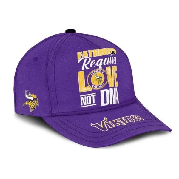 Minnesota Vikings Personalized Limited Edition Classic Cap Gift For Father's Day AMCCAP000046 - Image 2