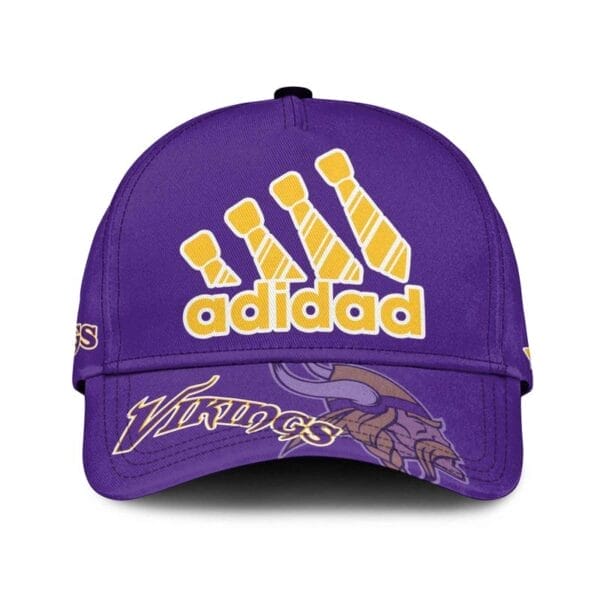 Minnesota Vikings Personalized Limited Edition Classic Cap Gift For Father's Day AMCCAP000009 - Image 2