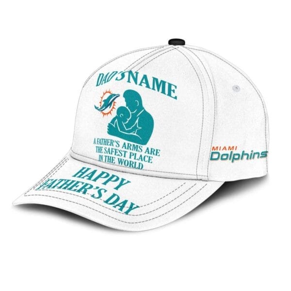 Miami Dolphins Personalized Limited Edition Classic Cap Gift For Father's Day AMCCAP000029 - Image 3