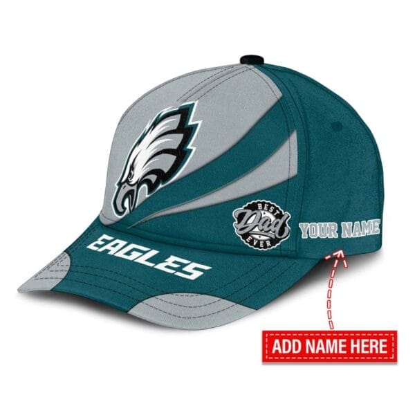 Philadelphia Eagles Personalized Limited Edition Classic Cap Gift For Father's Day AMCCAP000004 - Image 3