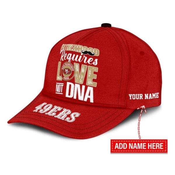 San Francisco 49ers Personalized Limited Edition Classic Cap Gift For Father's Day AMCCAP000042 - Image 3