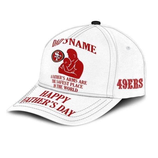San Francisco 49ers Personalized Limited Edition Classic Cap Gift For Father's Day AMCCAP000022 - Image 3