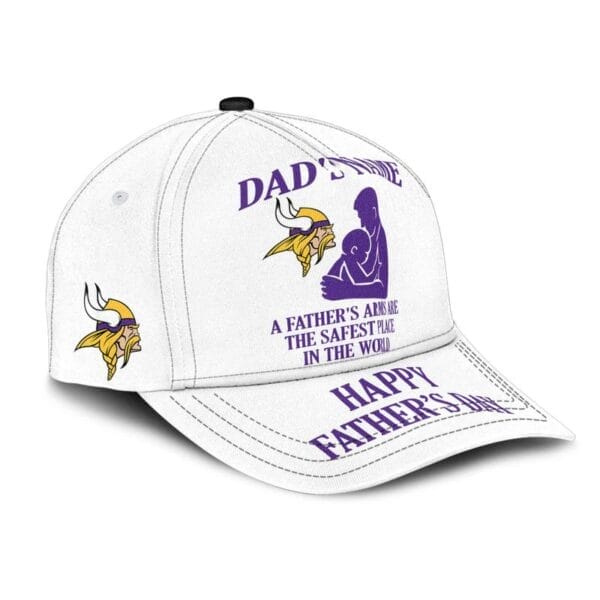 Minnesota Vikings Personalized Limited Edition Classic Cap Gift For Father's Day AMCCAP000023 - Image 2
